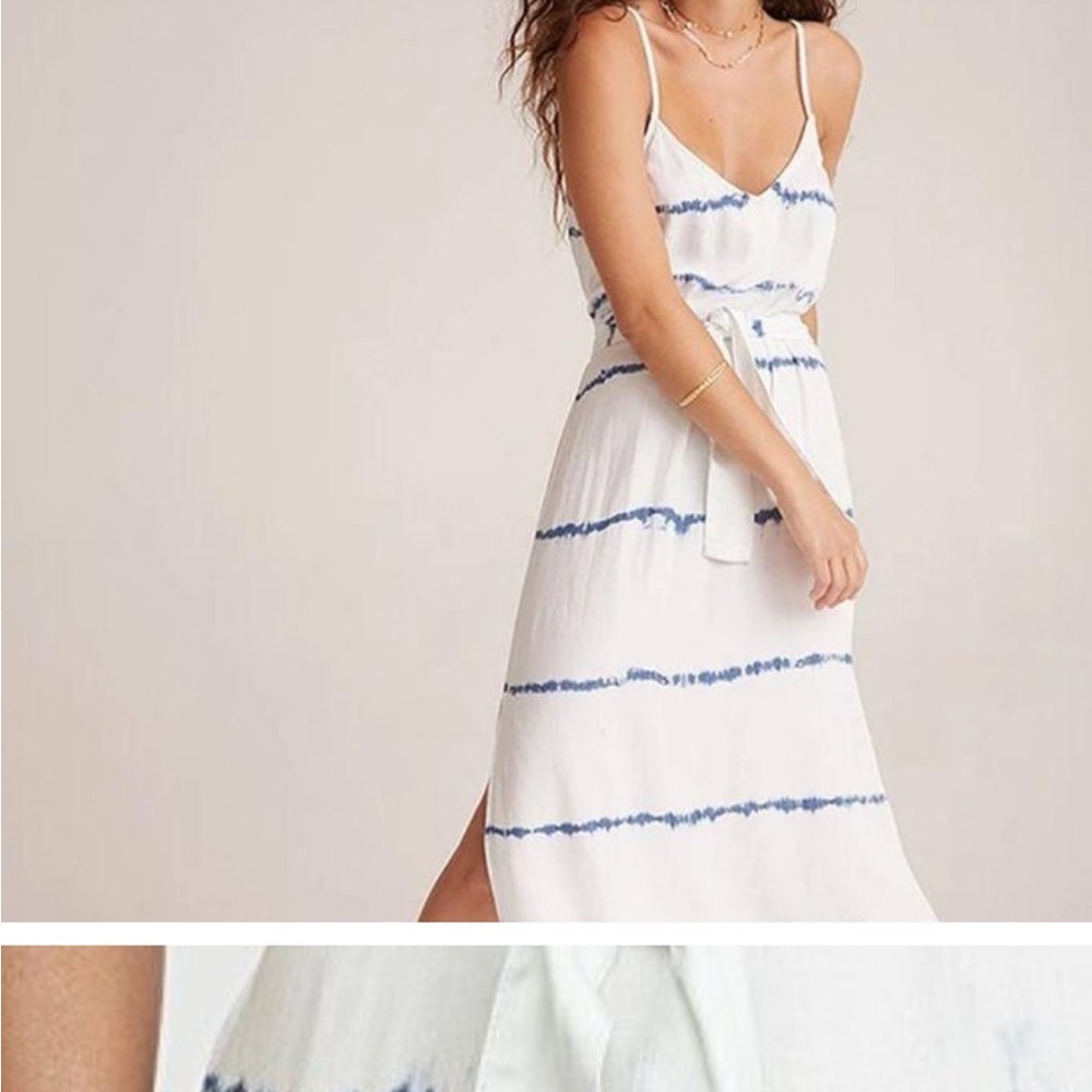 ✔️#13 BNWOT BELLA DAHL TIE DYE MIDI DRESS NO TAGS